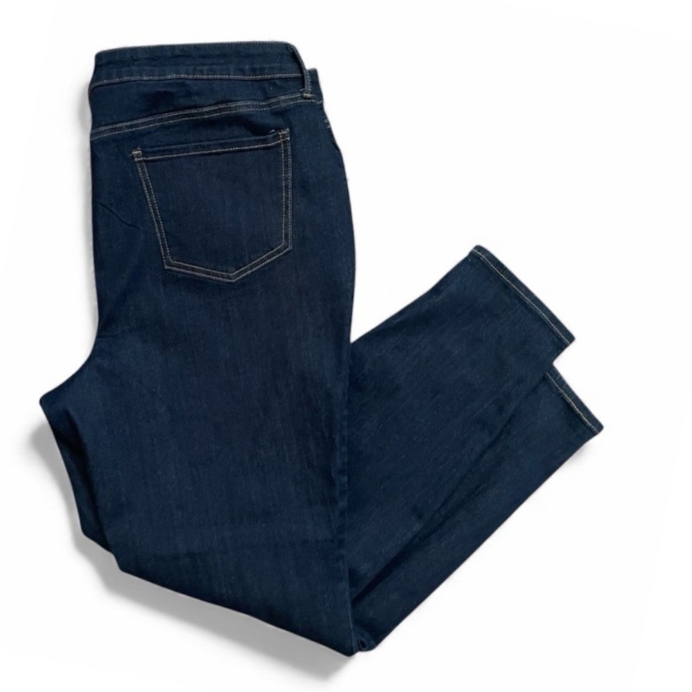 NYDJ Jeans Womens 16 Skinny Dark Blue Lift Tuck Technology EUC